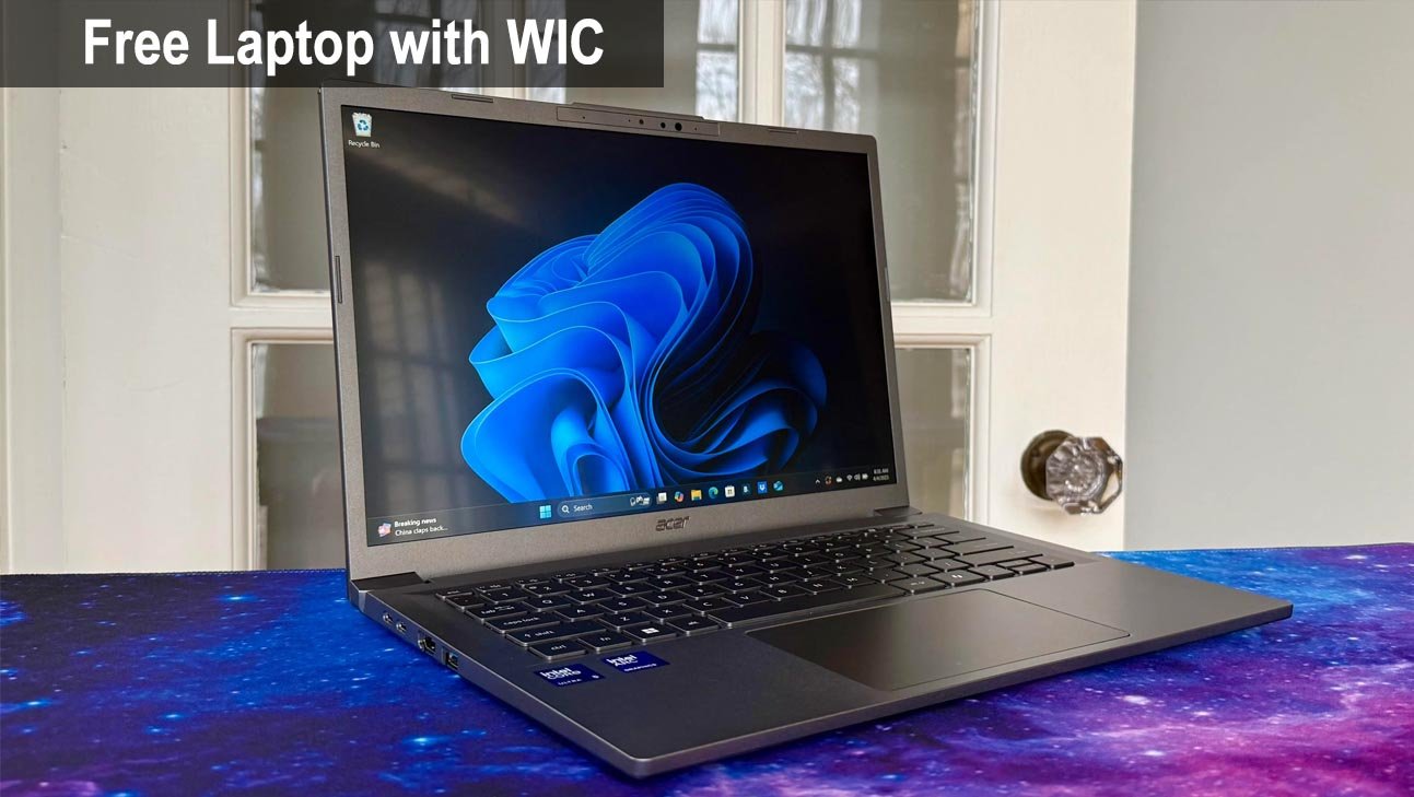 Free Laptop with WIC